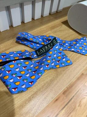 Ralph’s Lauren Kentucky Derby Blue Bow Tie